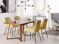 MAXISHOP Italia Collection Masa de dining HUXTER Nuc inchis 180 cm 90 cm (478190)