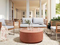 MAXISHOP Italia Collection Masuta de cafea TREZZO Terrazzo rosu (504257) Masa de cafea