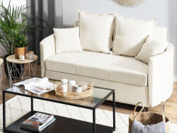 MAXISHOP Italia Collection Canapea extensibila cu 2 locuri HOVIN Bej deschis (474737) Canapea