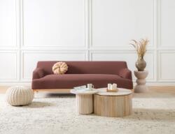 MAXISHOP Italia Collection Canapea cu 3 locuri SOSJO Bordo (561719) Canapea
