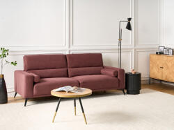 MAXISHOP Italia Collection Canapea cu 3 locuri ANGE Bordo (562806) Canapea