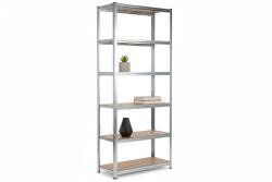MAMUTEX Horganyzott fém állvány Mamutex Standard 220x90x40 cm - 6 polc, teherbírás 1050 kg
