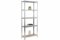 MAMUTEX Horganyzott fém állvány Mamutex Standard 200x90x40 cm - 5 polc, terhelhetőség 875 kg