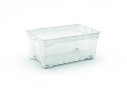 MAMUTEX Műanyag doboz CLEAR L, 40 l