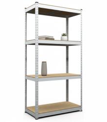 MAMUTEX Horganyzott fém állvány Mamutex Standard 160x80x40 cm - 4 polc, terhelhetőség 700 kg