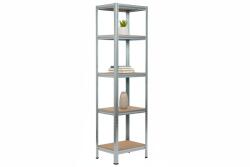 MAMUTEX Horganyzott fém állvány Mamutex Standard 180x40x40 cm - 5 polc, terhelhetőség 875 kg