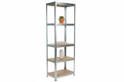 MAMUTEX Horganyzott fém állvány Mamutex Standard 1800x600x400 mm - 5 polc, teherbírás 875 kg