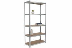 MAMUTEX Horganyzott fém állvány Mamutex Standard 200x100x60 cm - 5 polc, terhelhetőség 875 kg