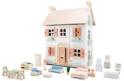 New Classic Toys Klasszikus fa babaház
