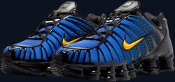 Nike Shox TL "Black Lyon Blue Varsity Maize" [ 42 ] (IB7670-001)