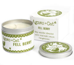 AWM Szójaviasz Illatgyertya Fémdobozban- Erdei Bogyók/200g, ajándékcsomagolás