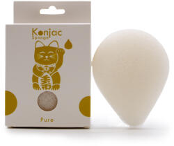 AWM Csepp Alakú Konjac Szivacs - Natúr - Érzékeny Bőrre