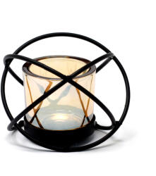 AWM Vas Votív Gyertyatartó- Egyes Gömb