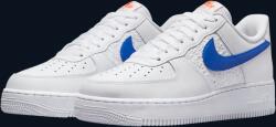 Nike Air Force 1 '07 "Embossed Hoops Racer Blue" [ 37.5 ] (FD0667-100)