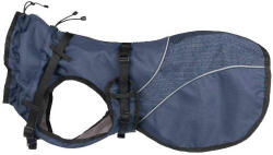 TRIXIE Cape with Harness Duo - esőkabát hámmal (kék) kutyák részére (L) 62cm - KIFUTÓ TERM