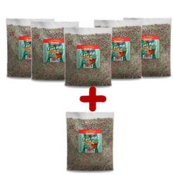 Panzi CSOMAG AJÁNLAT: Panzi 5*5kg Tavi haltáp - kukac mix zsákos +5KG ajándék