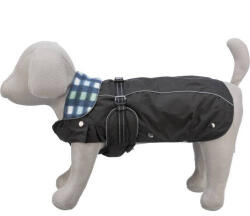 TRIXIE Rouen Coat 2in1 - kabát (fekete) mopszok, bulldogok részére (S) 34cm