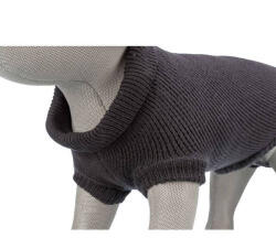 TRIXIE Pullover CityStyle Berlin - pulóver (antracitszürke) kutyák részére (M) 50cm