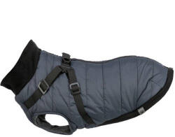 TRIXIE Coat Pontis with Harness - kabát hámmal (kék, vízlepergető) kutyák részére (XS) 30cm
