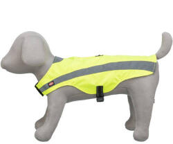 TRIXIE Safety Vest - Biztonsági mellény (neon sárga, fényvisszaverő) kutyák részére (XS) 30cm