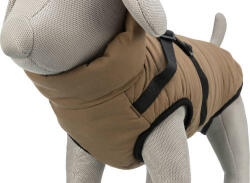 TRIXIE Pirou téli kabát hámmal, S: 40 cm, homok