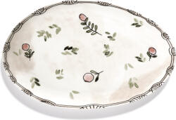 Serax Platou oval Midnight Flowers Mirtillo Nude, 35 cm (B9223109-414) Tava