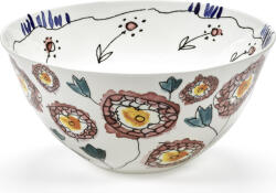 Serax Bol pentru servire Midnight Flowers Anemone Milk, 25 cm (B9223122-307) Castron