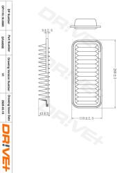 Dr! ve+ Filtru aer Dr! ve+ DP1110.10. 0085 (DP1110.10.0085) - automobilus