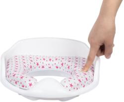 SeviBebe Adaptor toaleta cu pernuta Roz