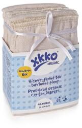 XKKO Insert prefold refolosibil bumbac organic Newborn XKKO (set 6 buc)