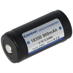 KeepPower 18350 900mAh 4, 3A 3, 7V Li-ion akkumulátor (KeepPower-18350-900mah)
