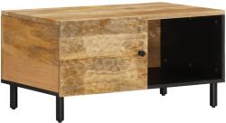 vidaXL tömör mangófa dohányzóasztal 80 x 50 x 40 cm (356895)
