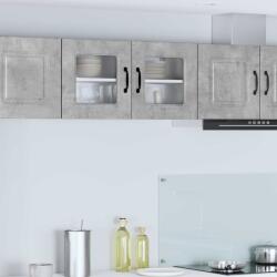 vidaXL Konyhaszekrény Kalmar Beton Szürke 80 x 31 x 40 cm Faanyag (884597)