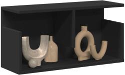 vidaXL fekete szerelt fa faliszekrény 60 x 20 x 30 cm (854824)