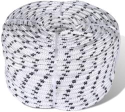 vidaXL Poliészter fonatolt hajókötél tekercs 6 mm x 50 m (90459)