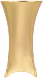 vidaXL 2 db aranyszínű sztreccs asztalterítő 60 cm (133560)