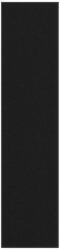 vidaXL lábtörlő Fekete 115x500 cm (4105611)