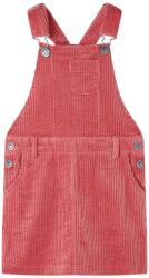 vidaXL Gyerek overall ruha Corduroy rózsaszín 128 (13927)
