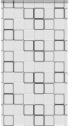 vidaXL zuhanyzó redőny kazettával 130x240 cm szövet szélessége 126 cm (4015048)