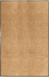 vidaXL krémszínű kimosható lábtörlő 120 x 180 cm (323468)