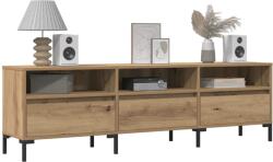 vidaXL kézműves tölgy színű szerelt fa TV-szekrény 150 x 30 x 44, 5 cm (857190)