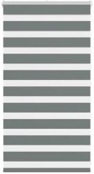 vidaXL zebrafüggönnyel sötét szürke szövetszélesség 75, 9 cm poliészter (4014101)