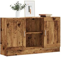 vidaXL antik fa színű szerelt fa tálalószekrény 120 x 30, 5 x 70 cm (856162)