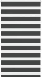 vidaXL zebrafüggönnyel fekete szövetszélesség 65, 9 cm poliészter (4014229)