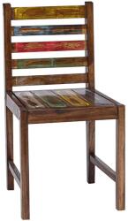 vidaXL 2 db tömör újrahasznosított fa étkezőszék (326179)