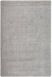 vidaXL világosszürke csúszásmentes bozontos szőnyeg 200 x 290 cm (340386)
