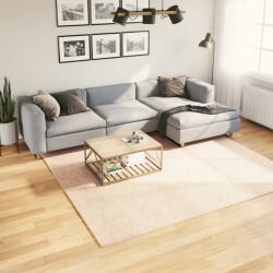 vidaXL HUARTE bézs rövid szálú puha és mosható szőnyeg 240 x 240 cm (375025)