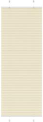 vidaXL pliszírozott redőny krém 70x200 cm szövetszélesség 69, 4 cm (4015307)