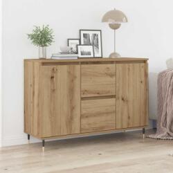 vidaXL Széf fiókkal Artisan tölgy 101, 5 x 35 x 70 cm Faanyag (862146)