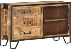 vidaXL tömör nyers mangófa komód 100 x 31 x 60 cm (285894)